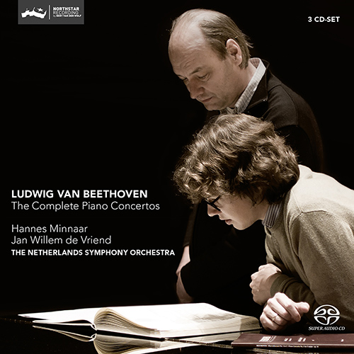 Imagen de apoyo de  BEETHOVEN, L. van: Piano Concertos (Complete) (Minnaar, Netherlands Symphony, Vriend)