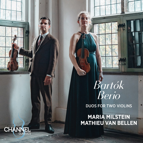 Imagen de apoyo de  BARTÓK, B.: 44 Duos for 2 Violins, Vol. 1 / BERIO, L.: Duos for 2 Violins (Milstein, Bellen)