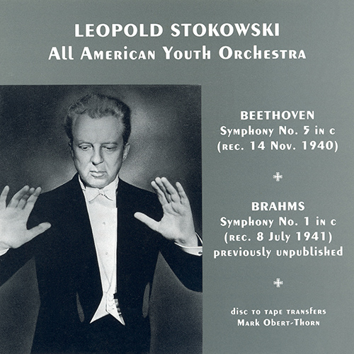 Imagen de apoyo de  BEETHOVEN: Symphony No. 5 / BRAHMS: Symphony No. 1 (Stokowski) (1940, 1941)
