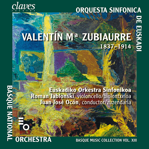 Imagen de apoyo de  ZUBIAURRE, V.M. de: Sinfonia in E Major / Fernando el Emplazado / Ecos de oiz (Basque Music Collection, Vol. 13) (Basque National Orchestra Ocón)
