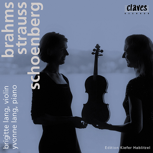 Imagen de apoyo de  Violin Recital: Lang, Brigitte - BRAHMS, J. / STRAUSS, R. / SCHOENBERG, A.