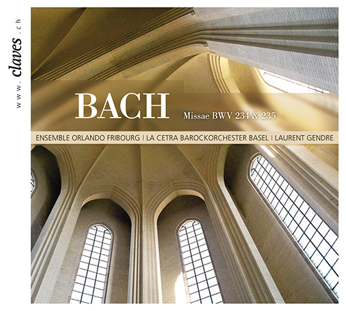 Imagen de apoyo de  BACH, J.S.: Masses, BWV 234-235 (Feuersinger, Potter, Mammel, Ensemble Orlando Fribourg, La Cetra Baroque Orchestra Basel, Gendre)