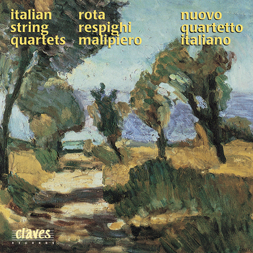 Imagen de apoyo de  String Quartets - ROTA, N. / RESPIGHI, O. / MALIPIERO, G.F. (Three Italian String Quartets) (Nuovo Quartetto Italiano)