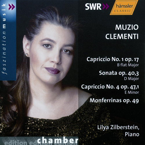 Imagen de apoyo de  CLEMENTI: Capriccio No. 1, Op. 17 / Piano Sonata Op. 40/3 / Capriccio No. 4, Op. 47/1