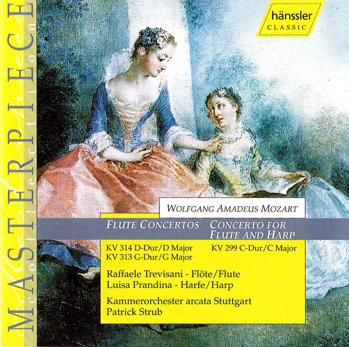 Imagen de apoyo de  MOZART: Flute Concertos Nos. 1 and 2 / Concerto for Flute and Harp
