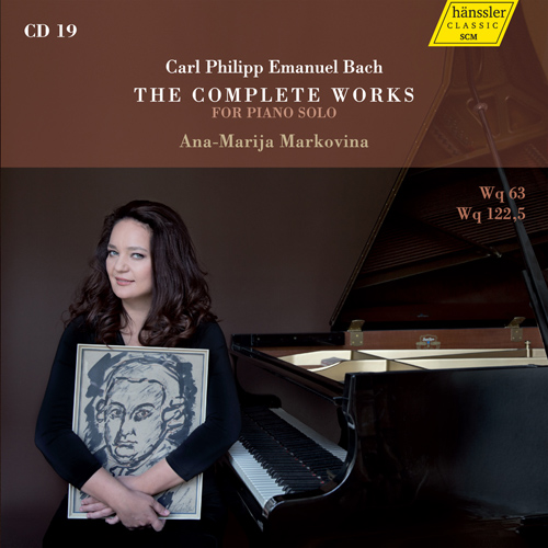 Imagen de apoyo de  BACH, C.P.E.: Piano Works (Complete), Vol. 19 (Markovina)