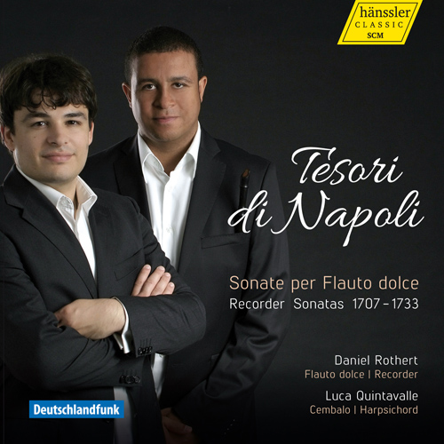 Imagen de apoyo de  Recorder Recital: Rothert, Daniel - HASSE, J.A. / LEO, L. / FIORENZA, N. / PIANI, G.A. / SARTI, F. / FEDERICI, B. / TELEMANN, G.P. (Tesori di Napoli)
