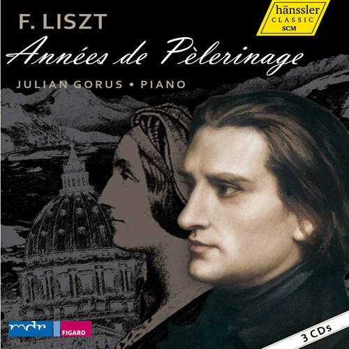 Imagen de apoyo de  LISZT, F.: Annees de pelerinage (Complete) (Gorus)