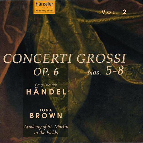 Imagen de apoyo de  HANDEL: Concerti Grossi, Op. 6, Nos. 5-8