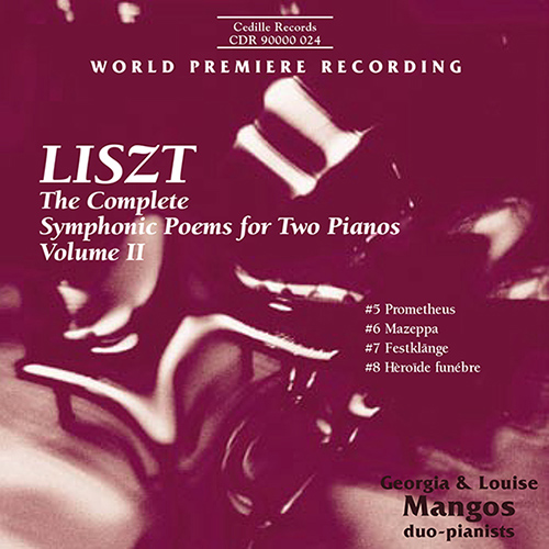 Imagen de apoyo de  LISZT: Complete Symphonic Poems for Two Pianos, Vol. 2 (The)
