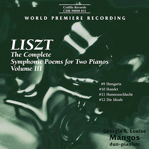 Imagen de apoyo de  LISZT: Complete Symphonic Poems for Two Pianos, Vol. 3 (The)