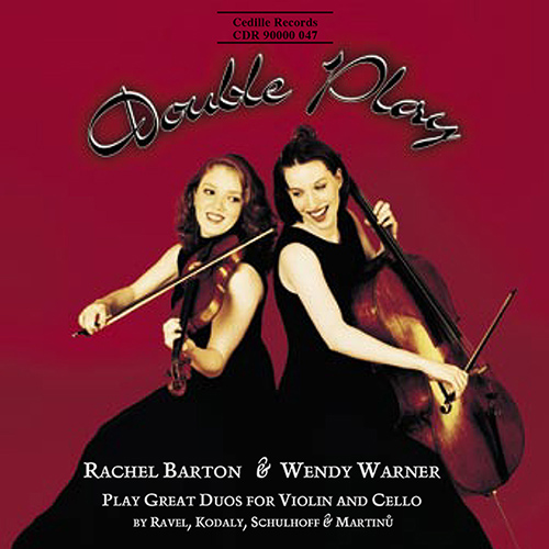 Imagen de apoyo de  DOUBLE PLAY - 20TH CENTURY DUOS FOR VIOLIN AND CELLO