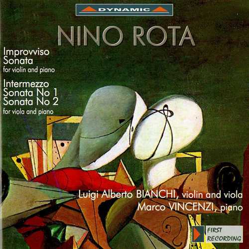 Imagen de apoyo de  ROTA, N.: Viola Sonatas Nos. 1 and 2 / Violin Sonata / Improvviso / Intermezzo (Bianchi, Vincenzi)