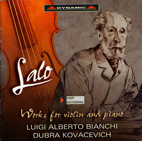 Imagen de apoyo de  LALO, E.: Violin and Piano Works - Violin Sonata / Allegro Maestoso / Fantaisie Originale (Bianchi, D. Kovacevich)