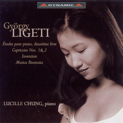 Imagen de apoyo de  LIGETI, G.: Piano Works - Etudes, Book 2 / Musica Ricercata / 2 Capriccios / Invention (Lucille Chung)