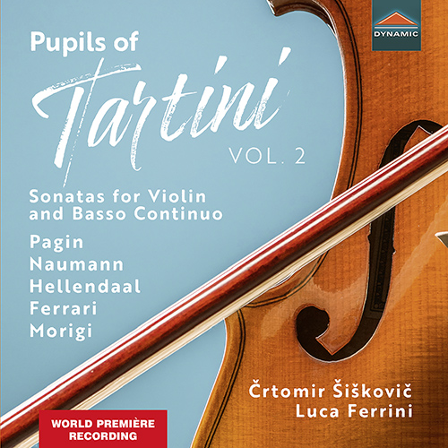 Imagen de apoyo de  Violin and Harpsichord Recital: Siskovic, Crtomir / Ferrini, Luca - PAGIN, A.-N. / NAUMANN, J.G. / HELLENDAAL, P. (Pupils of Tartini, Vol. 2)