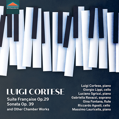 Imagen de apoyo de  CORTESE, L.: Suite française / Cello Sonata and Other Chamber Works (Cortese, Lippi, Sgrizzi, Ravazzi, Fontana, Agosti, Lauricella)
