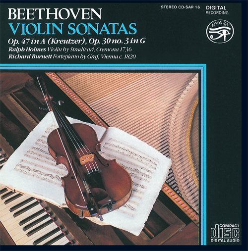 Imagen de apoyo de  BEETHOVEN, L. van: Violin Sonatas Nos. 8 and 9 (Holmes, Burnett)