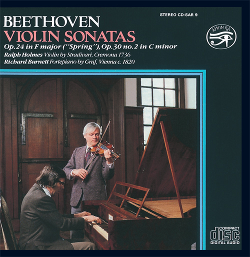 Imagen de apoyo de  BEETHOVEN, L. van: Violin Sonatas Nos. 5 and 7 (Holmes, Burnett)