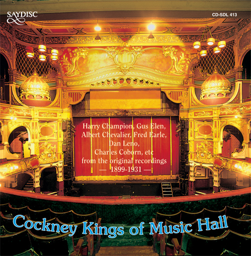 Imagen de apoyo de  Vocal Music - BRUNN, G. / COLLINS, C. / CHEVALIER, A. / WOOTTWELL, T. / EARLE, F. / LONG, J.P. / CONNOR, T.W. (Cockney Kings of Music Hall)
