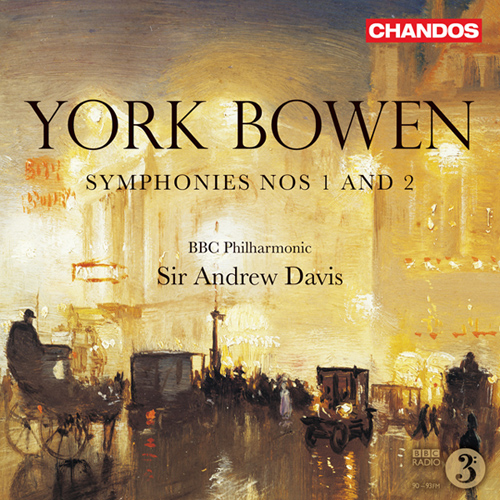 Imagen de apoyo de  BOWEN, Y.: Symphonies Nos. 1 and 2 (BBC Philharmonic, Davis)
