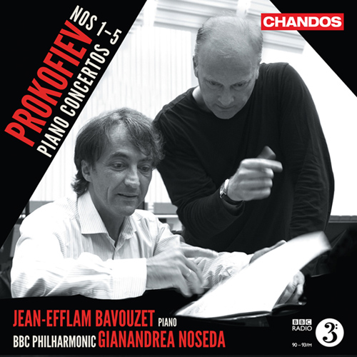 Imagen de apoyo de  PROKOFIEV, S.: Piano Concertos Nos. 1-5 (Bavouzet, BBC Philharmonic, Noseda)