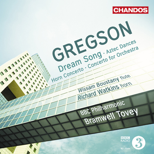 Imagen de apoyo de  GREGSON, E.: Dream Song / Aztec Dances / Horn Concerto / Concerto for Orchestra (Boustany, R. Watkins, BBC Philharmonic, Tovey)