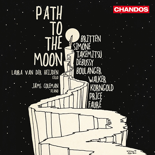Imagen de apoyo de  Cello Recital: Heijden, Laura van der - BRITTEN, B. / SIMONE, N. / TAKEMITSU, Tōru / DEBUSSY, C. / BOULANGER, L. / WALKER, G. (Path to the Moon)