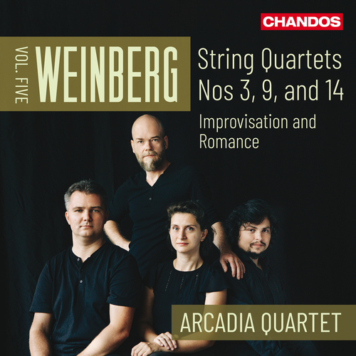 Imagen de apoyo de  WEINBERG, M.: String Quartets, Vol. 5 - Nos. 3, 9, 14 (Arcadia Quartet)