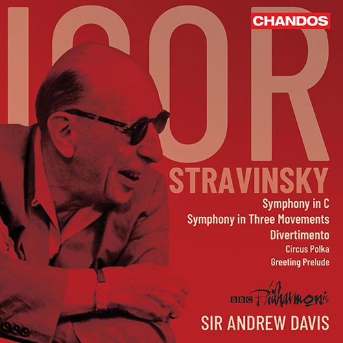 Imagen de apoyo de  STRAVINSKY, I.: Symphony in C Major / Symphony in 3 Movements / Divertimento / Circus Polka / Greeting Prelude (BBC Philharmonic, A. Davis)