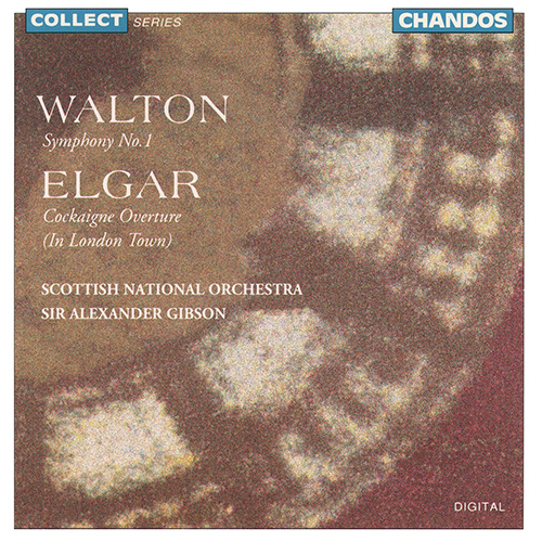Imagen de apoyo de  WALTON, W.: Symphony No. 1 / ELGAR, E.: Cockaigne (Scottish National Orchestra, A. Gibson)