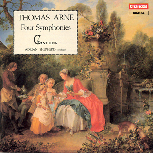 Imagen de apoyo de  ARNE: Symphonies Nos. 1-4