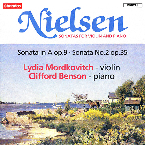 Imagen de apoyo de  NIELSEN, C.: Violin Sonatas Nos. 1 and 2 (Mordkovitch, Benson)