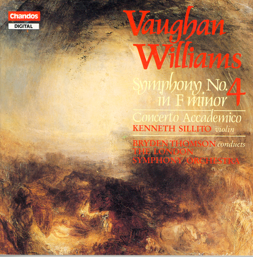 Imagen de apoyo de  VAUGHAN WILLIAMS: Symphony No. 4 / Violin Concerto in D Minor