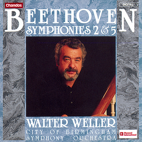 Imagen de apoyo de  BEETHOVEN, L. van: Symphonies Nos. 2 and 5 (City of Birmingham Symphony, Weller)