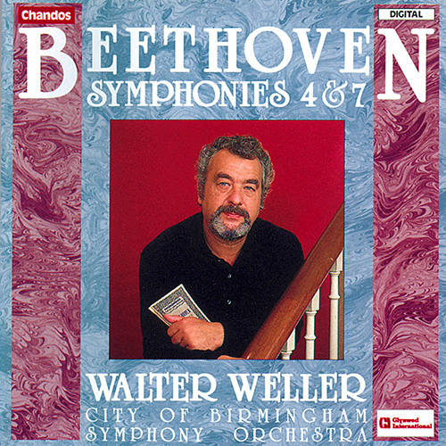 Imagen de apoyo de  BEETHOVEN, L. van: Symphonies Nos. 4 and 7 (City of Birmingham Symphony, Weller)