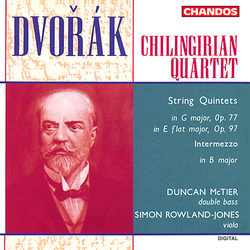 Imagen de apoyo de  DVOŘÁK, A.: String Quintets, Opp. 77 and 97 (McTier, Rowland-Jones, The Chilingirian String Quartet)