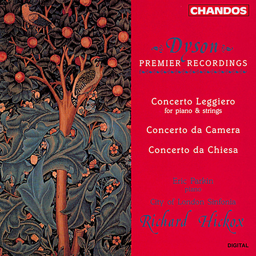 Imagen de apoyo de  DYSON, G.: Concerto leggiero / Concerto da camera / Concerto da chiesa (Parkin, City of London Sinfonia, Hickox)