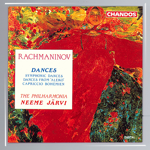 Imagen de apoyo de  RACHMANINOV, S.: Symphonic Dances / Aleko Dances / Caprice bohémien (Philharmonia Orchestra, N. Järvi)