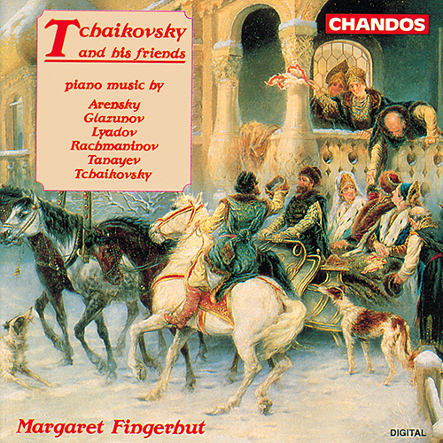 Imagen de apoyo de  Piano Recital: Fingerhut, Margaret - TCHAIKOVSKY, P.I. / ARENSKY, A.S. / GLAZUNOV, A.K. / LIADOV, A.K. / RACHMANINOV, S. (Tchaikovsky and his friends)