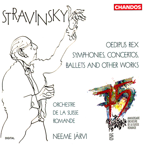 Imagen de apoyo de  STRAVINSKY, I.: Oedipus Rex [Opera] / Symphonies / Concertos / Ballets (Swiss Romande Orchestra, N. Järvi)