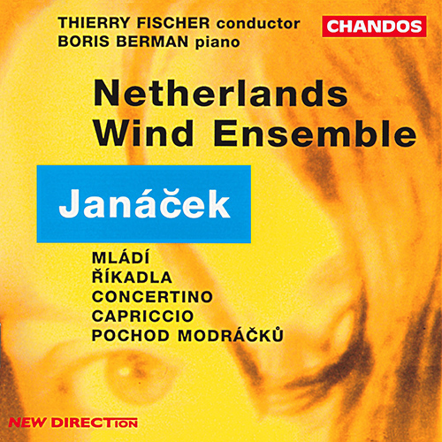 Imagen de apoyo de  JANÁČEK, L.: Mládí / Říkadla 2 / Concertino / Capriccio, "Vzdor" (Academie Muzickych Umeni Praha, B. Berman, Netherlands Wind Ensemble, Fischer)