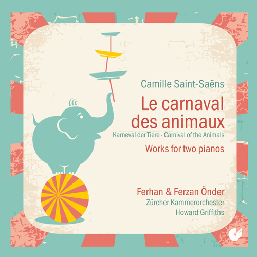 Imagen de apoyo de  SAINT-SAËNS, C.: Carnaval des animaux (Le) /  Variations on a Theme by Beethoven (Ferhan and Ferzan Onder, Zürich Chamber Orchestra, Griffiths)