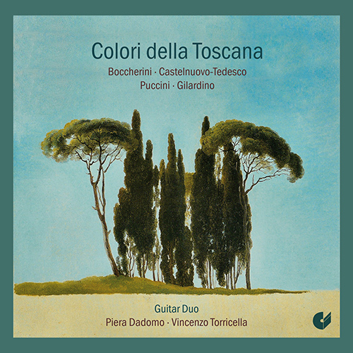 Imagen de apoyo de  Guitar Duo Recital: Dadomo, Piera / Torricella, Vincenzo - BOCCHERINI, L. / CASTELNUOVO-TEDESCO, M. / PUCCINI, G. (Colori della Toscana)
