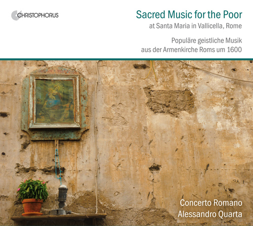Imagen de apoyo de  SACRED MUSIC FOR THE POOR (Concerto Romano, Quarta)
