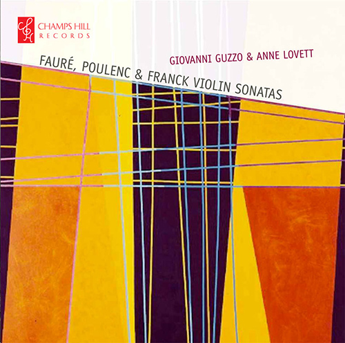 Imagen de apoyo de  FAURÉ, G.: Violin Sonata No. 1 / POULENC, F.: Violin Sonata / FRANCK, C.: Violin Sonata (Guzzo, A. Lovett)