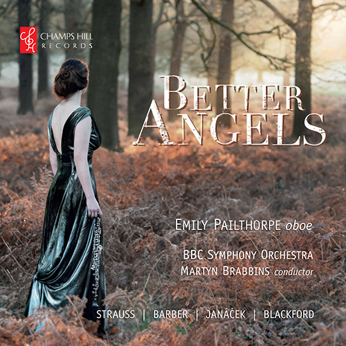 Imagen de apoyo de  Oboe Recital: Pailthorpe, Emily - STRAUSS, R. / BARBER, S. / JANÁČEK, L. / BLACKFORD, R. (Better Angels)