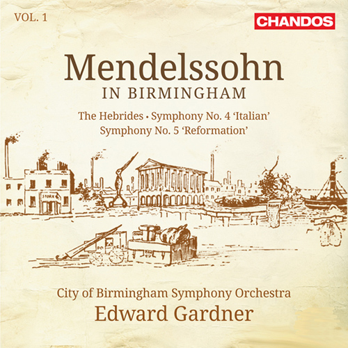 Imagen de apoyo de  MENDELSSOHN, Felix: Symphonies Nos. 4 and 5 / The Hebrides (Mendelssohn in Birmingham, Vol. 1) (City of Birmingham Symphony, Gardner)