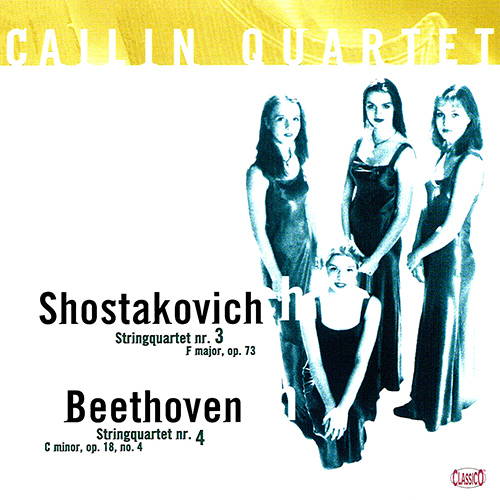 Imagen de apoyo de  BEETHOVEN, L. van: String Quartet No. 4 / SHOSTAKOVICH, D.: String Quartet No. 3 (Cailin Quartet)