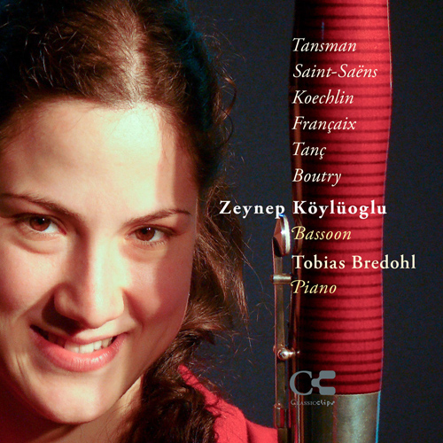Imagen de apoyo de  Bassoon Sonata: Koyluoglu, Zeynep - TANSMAN, A. / SAINT-SAËNS, C. / KOECHLIN, C. / FRANÇAIX, J.